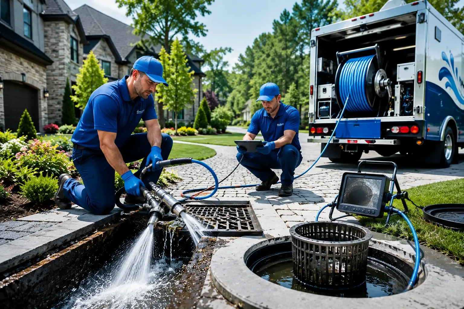 Local outdoor drain cleaning professionals in Cutler, CA
